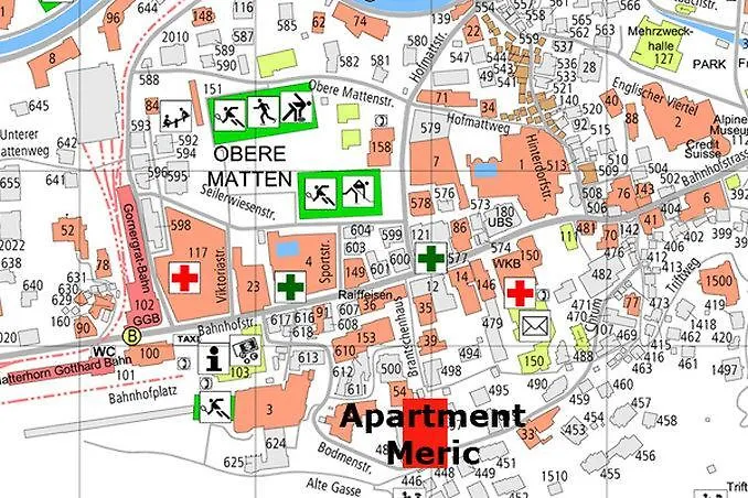 梅里克高级公寓 采尔马特